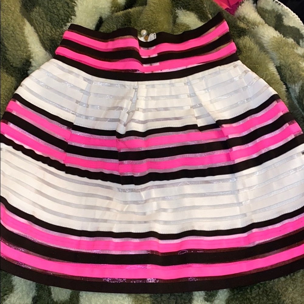 Colorful High Waisted Skirt.